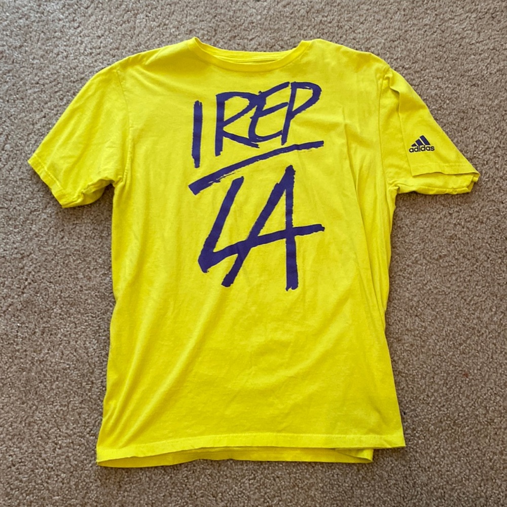 Adidas “I Rep LA” Shirt - LA Lakers